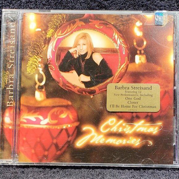 VINTAGE BARBRA STREISAND...CHRISTMAS MEMORIES...COMPACT DISC..2001 SONY MUSIC - Picture 1 of 2